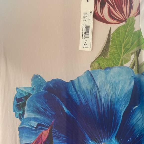 WOMEN’S Authentic ALICE AND OLIVIA DELORA LONG SLEEVE MAXI DRESS - Picture 9 of 11